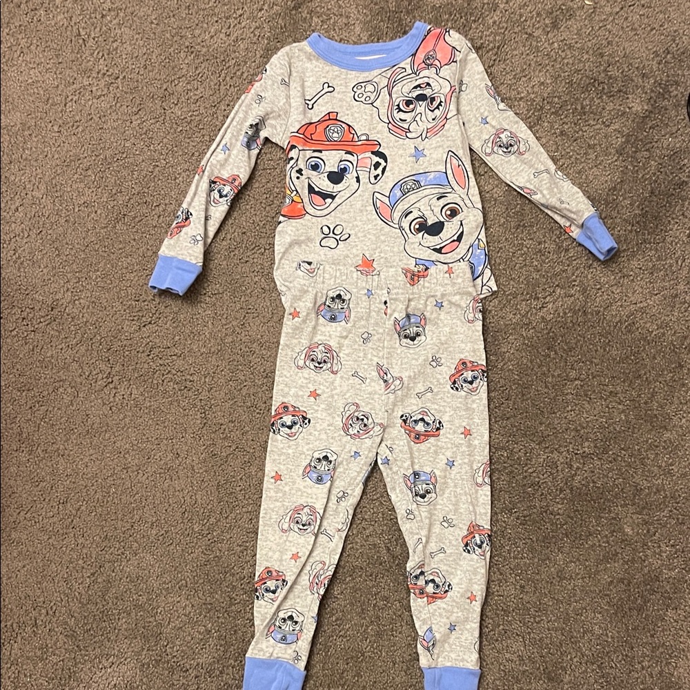 Paw Patrol Kids Two Piece - Gray with Blue Accents